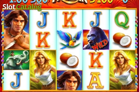 Skärmdump2. Tarzan (Octavian Gaming) slot