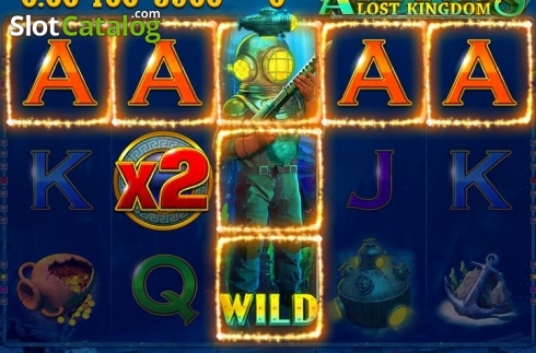 Reel Screen. Atlantis (Octavian Gaming) slot