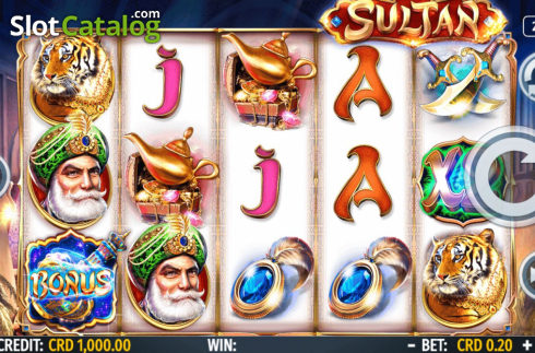 Skärmdump2. Sultan (Octavian Gaming) slot