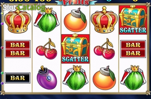 画面2. Royal Fruits (Octavian Gaming) カジノスロット