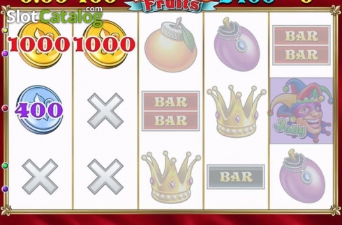 Schermo5. Royal Fruits (Octavian Gaming) slot