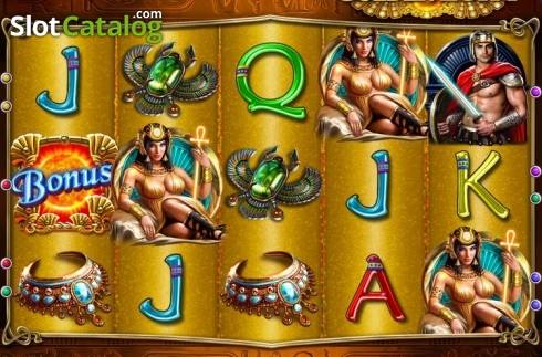 Reel Screen. Golden Egypt (Octavian Gaming) slot