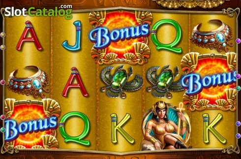 Skärmdump5. Golden Egypt (Octavian Gaming) slot