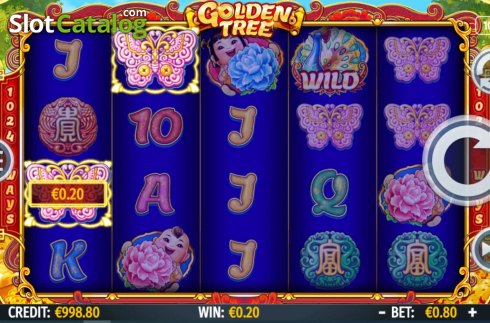 Win screen 2. Golden Tree (Octavian Gaming) slot
