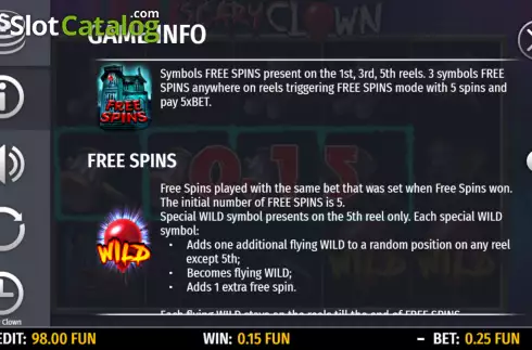 Captura de tela7. Scary Clown (Octavian Gaming) slot