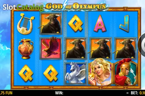 Skärmdump2. God of Olympus slot