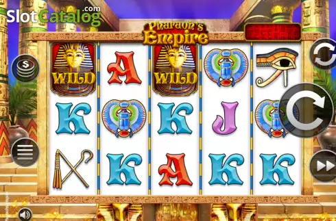 Game screen. Pharaoh's Empire (Octavian Gaming) slot