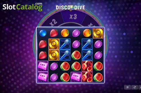 Bildschirm2. Disco Dive slot