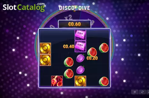画面3. Disco Dive カジノスロット