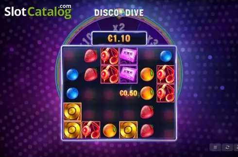 画面4. Disco Dive カジノスロット