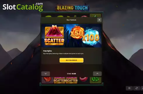 画面8. Blazing Touch カジノスロット