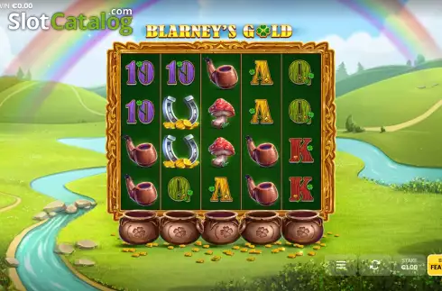 画面3. Blarney's Gold カジノスロット