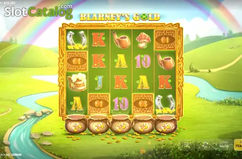 画面9. Blarney's Gold カジノスロット