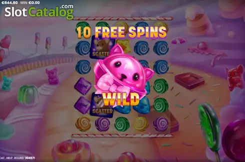 Free Spins Win Screen 2. Lollicat slot