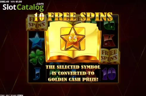 Free Spins Win Screen 2. Cash Strike (Octoplay) slot