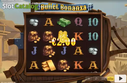 Win screen 2. Bullet Bonanza slot