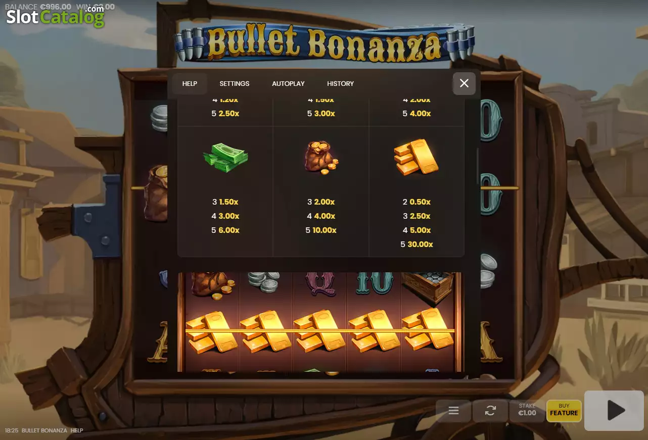 BULLET BONANZA - Play Online for Free!