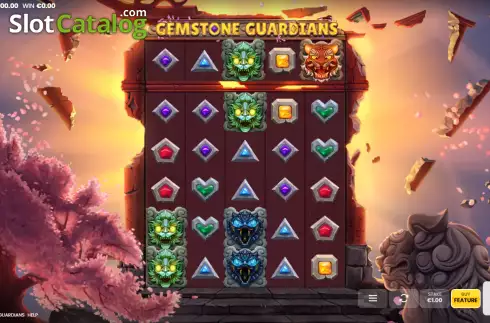 Skärmdump2. Gemstone Guardians slot