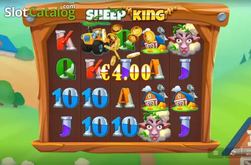 Win screen 2. Sheep King slot
