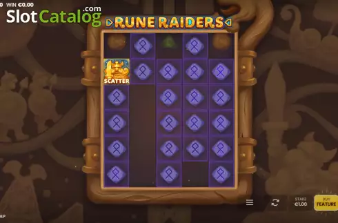 Skärmdump3. Rune Raiders slot