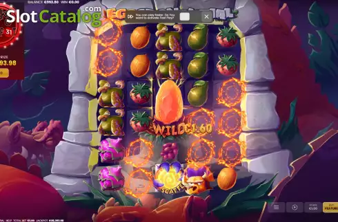 画面4. Eggsponential カジノスロット