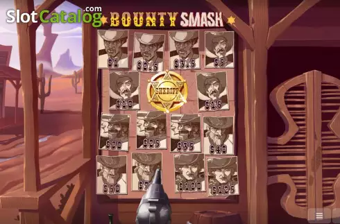 Game screen. Bounty Smash slot
