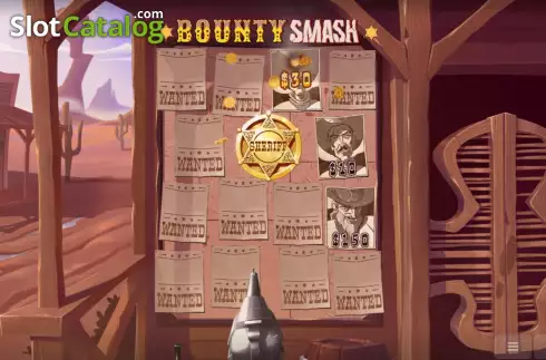 Win screen. Bounty Smash slot
