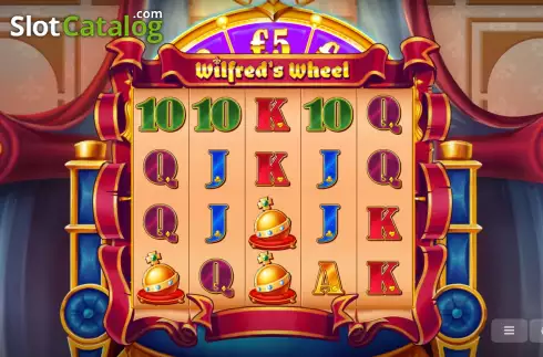 Game screen. Wilfred's Wheel slot