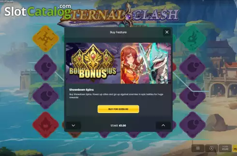 Schermo8. Eternal Clash slot