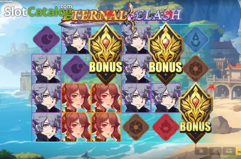 Schermo9. Eternal Clash slot