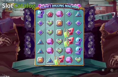 Schermo2. Doom's Digging Machine slot