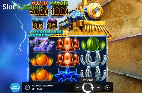 Thunderline Express slot. Thunderline Express slot