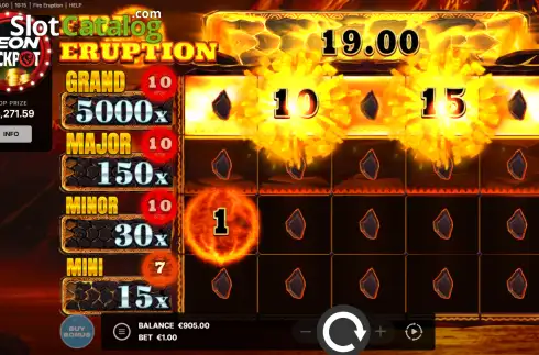 Fire Eruption demo. Fire Eruption slot