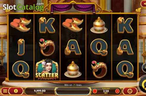 Schermo2. Royal Treasures (OneGame) slot