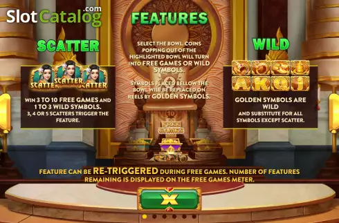 Schermo5. Royal Treasures (OneGame) slot