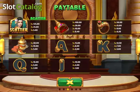 Schermo7. Royal Treasures (OneGame) slot