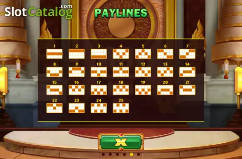 Schermo8. Royal Treasures (OneGame) slot