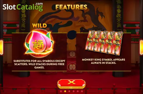 Wild screen. Monkey King Opera slot