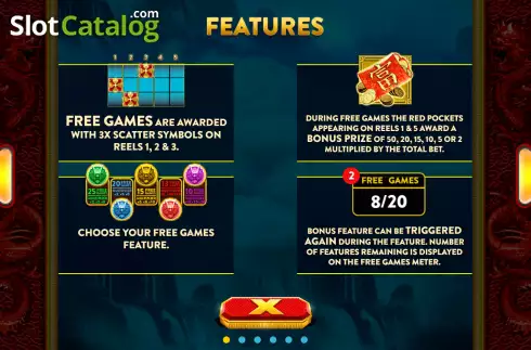 Bildschirm5. Dragons Legend (OneGame) slot