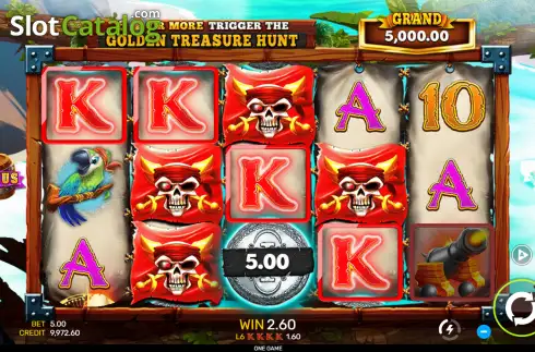 Schermo3. Captain Loot Mega Chance slot