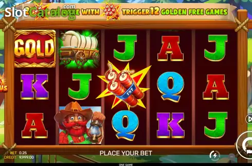 Schermo2. Get That Gold slot