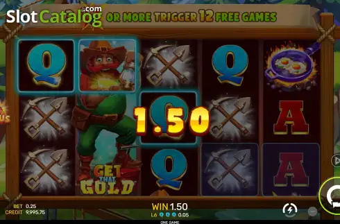 Schermo3. Get That Gold slot