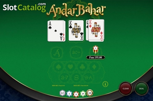 Game workflow 3. Andar Bahar (OneTouch) slot