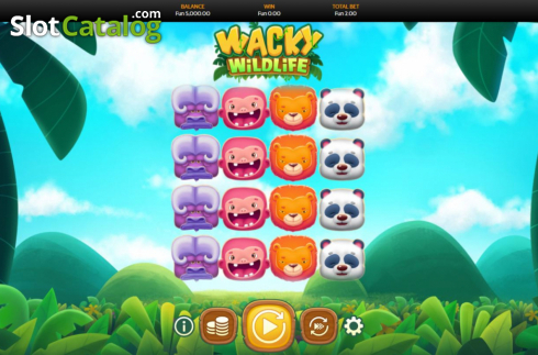 Bildschirm2. Wacky Wildlife slot