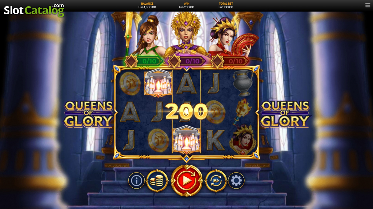 Queens of Glory Slot - Free Demo \u0026 Game Review | Jul 2022