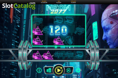 Win Screen 1. Neon2077 slot