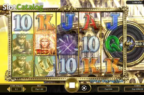 Multiplier in Free Spins Screen. Infinity Tower slot