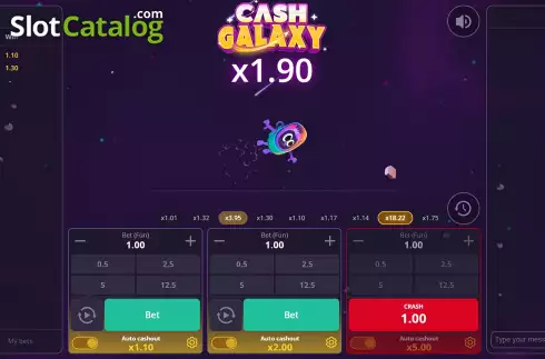 Skärmdump6. Cash Galaxy slot