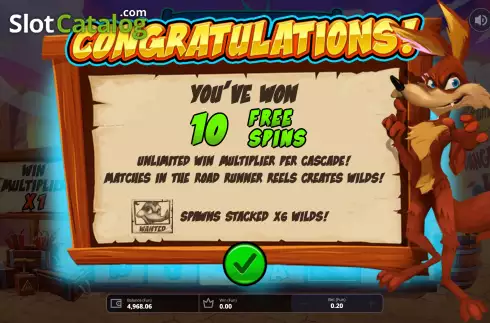 Free Spins 1. Wild Coyote Megaways slot