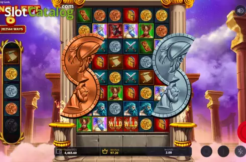 Free Spins 2. Ryse of the Mighty Gods slot